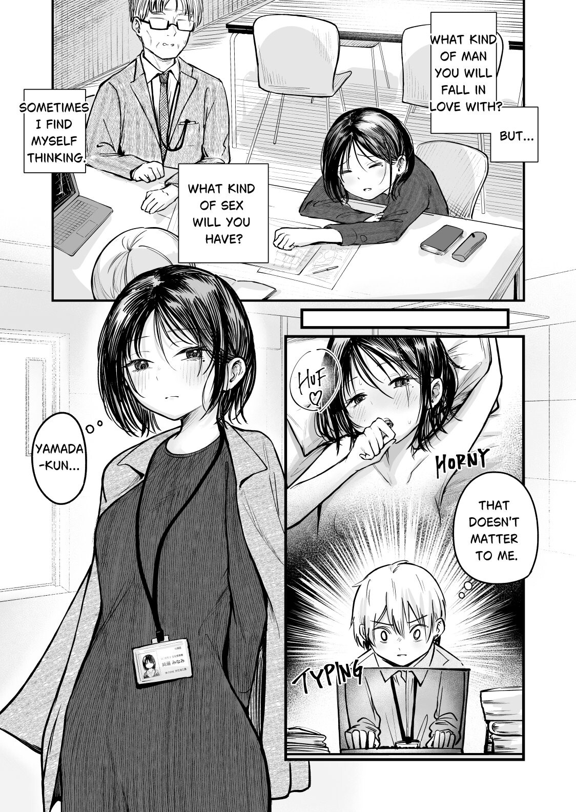 Hentai Manga Comic-Senpai! I'm Not Your Dildo! Uck!-Read-4
